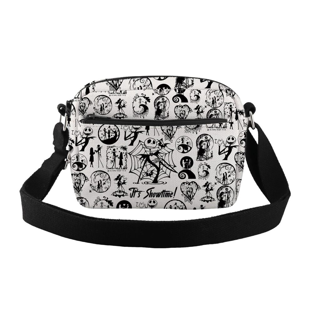 6689 Jack And Sally Crossbody Bag Nightmare Before Inspired Gifts